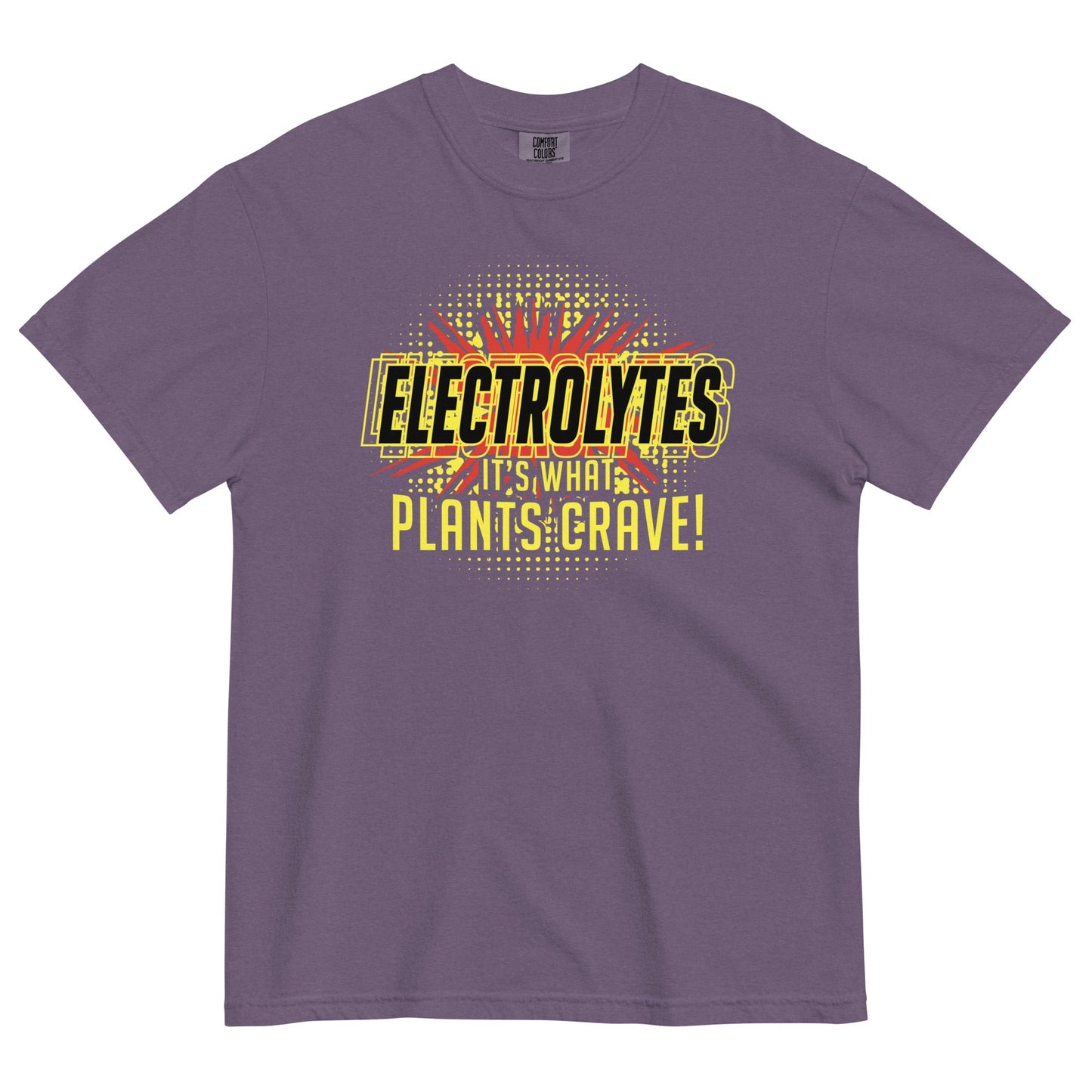 Electrolytes, It's What Plants Crave! Men's Relaxed Fit Tee