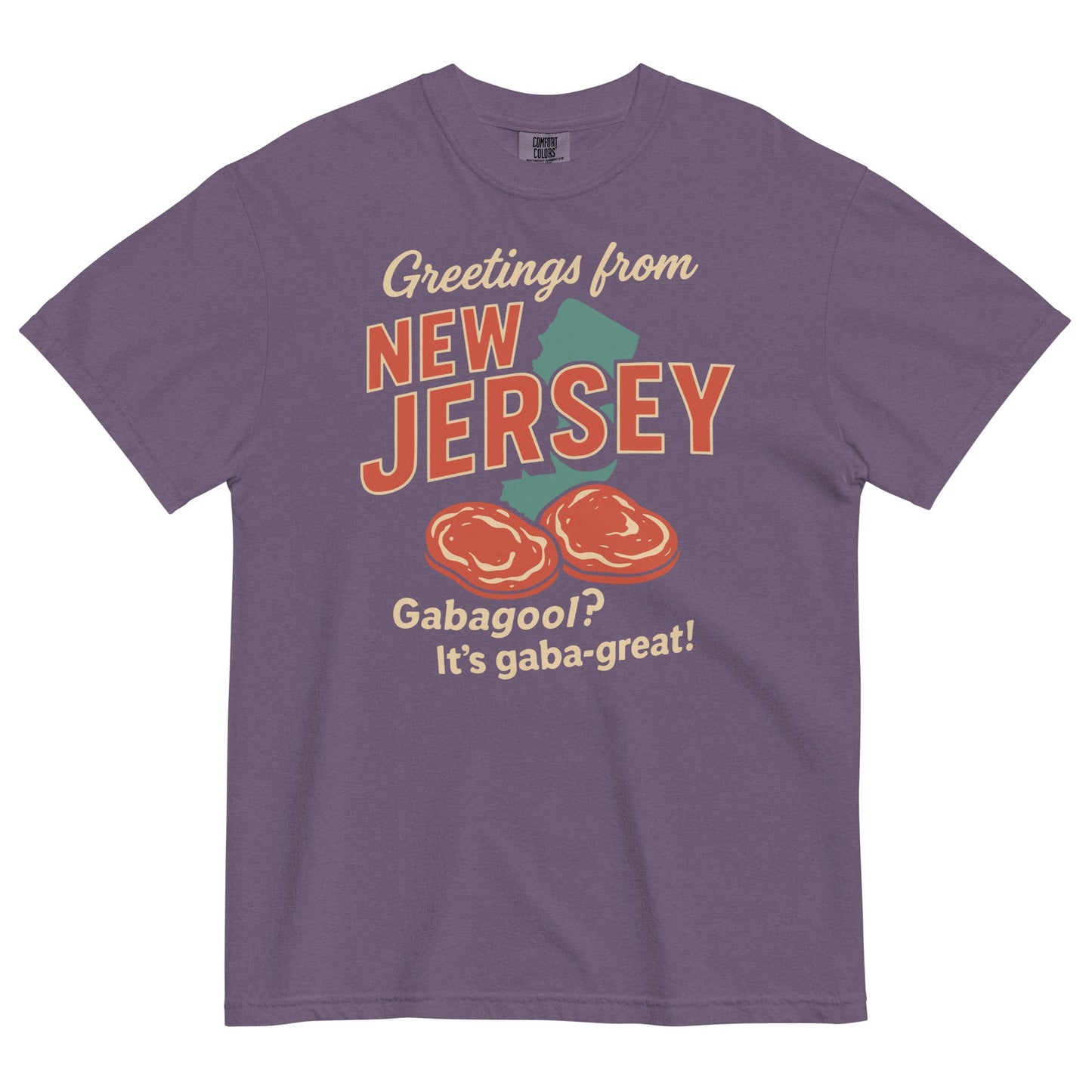 Greetings From New Jersey Men's Relaxed Fit Tee