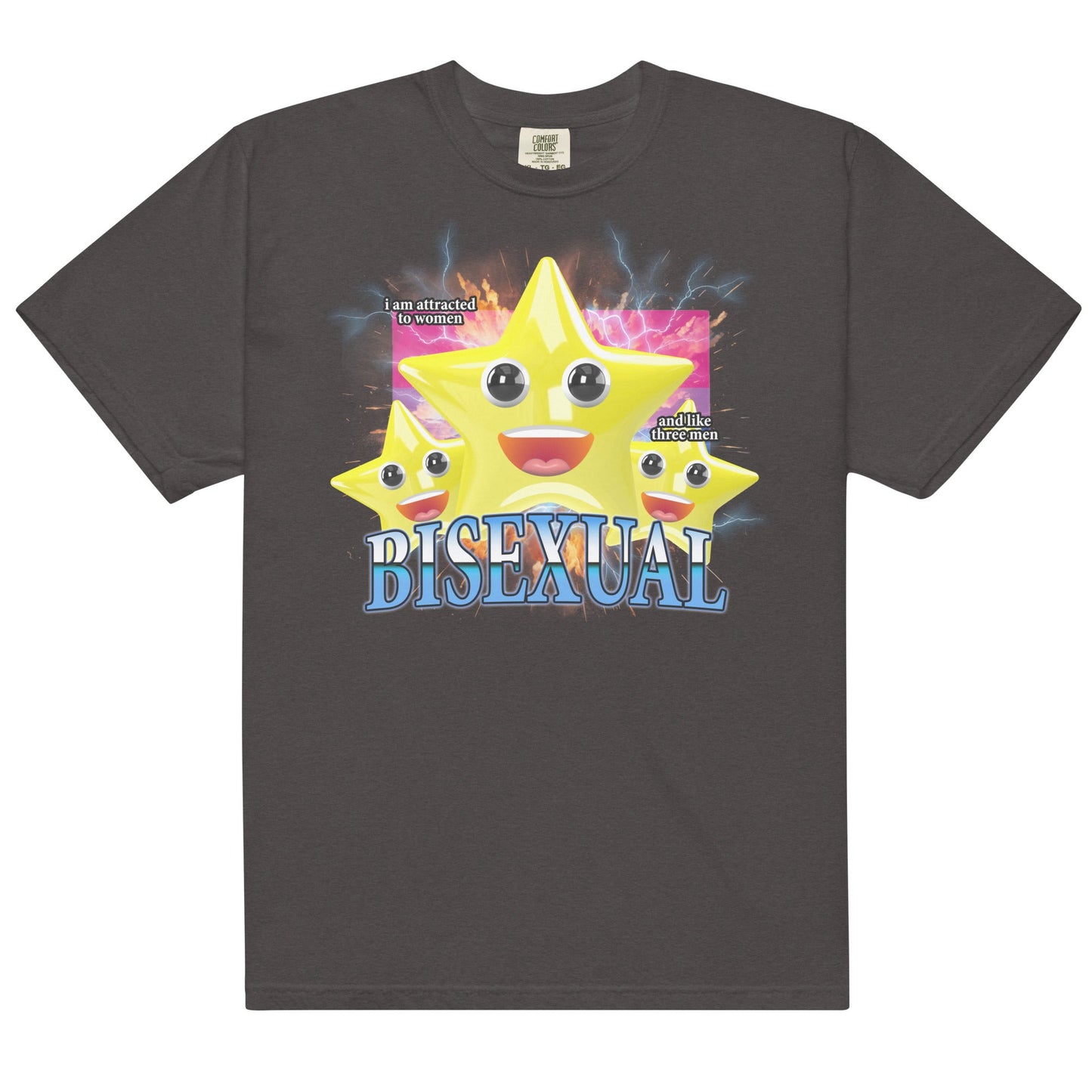 Hardcore Bisexual Unisex t-shirt