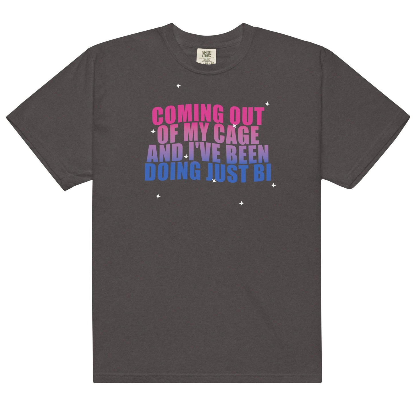 Coming Out of My Cage Doing Just Bi Unisex t-shirt