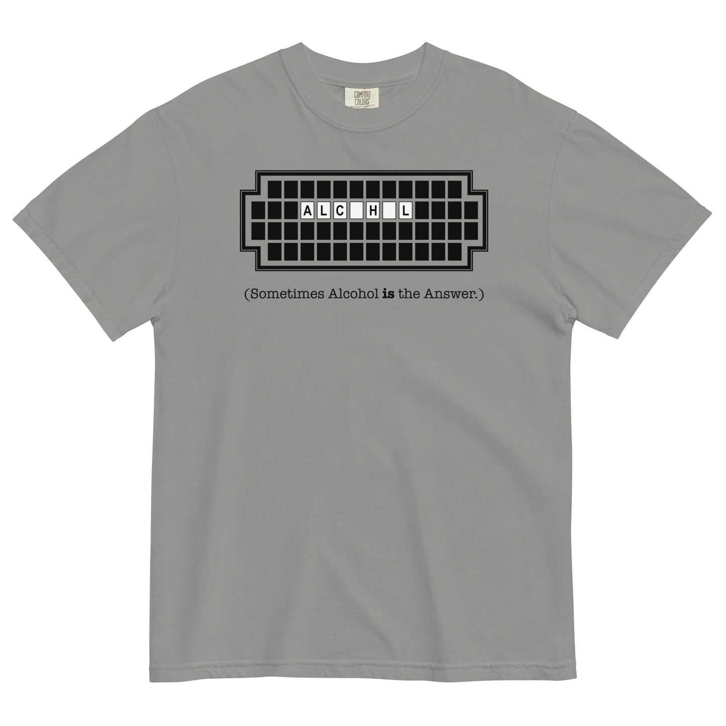 Alcohol Is The Answer Men's Relaxed Fit Tee