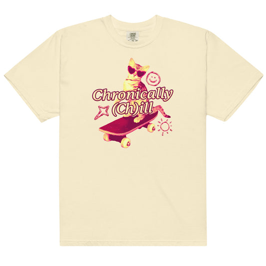 Chronically (Ch)ill Unisex t-shirt