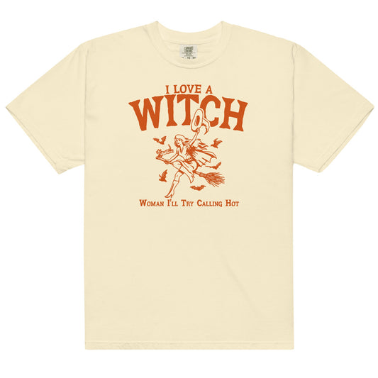 I Love a WITCH Unisex t-shirt