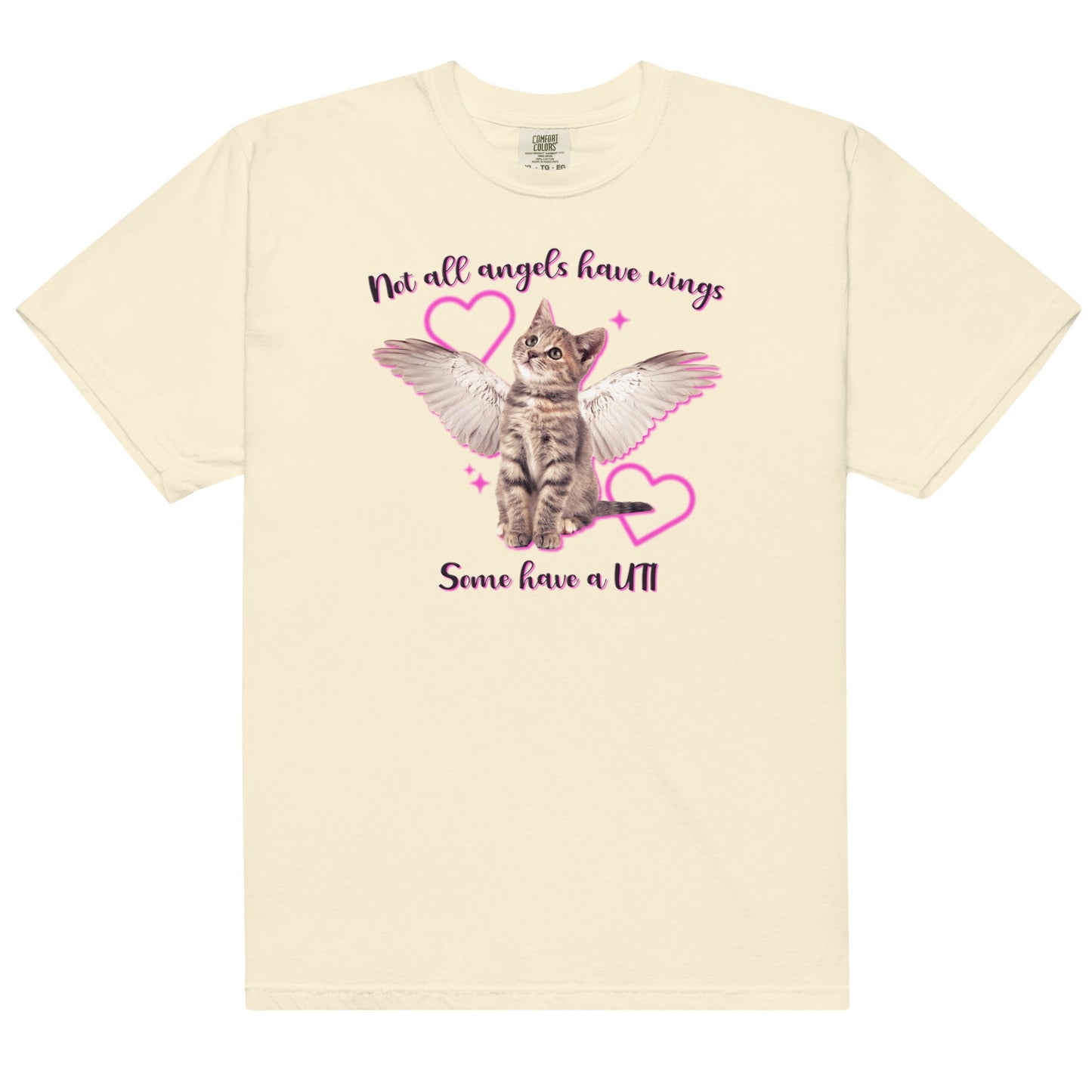Some Angels Have UTIs Unisex t-shirt