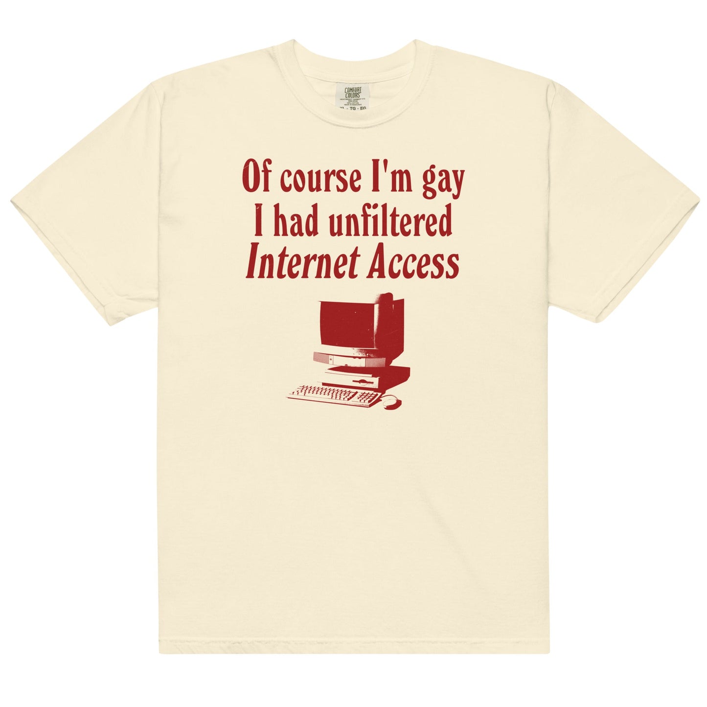 Unfiltered Internet Access Unisex t-shirt