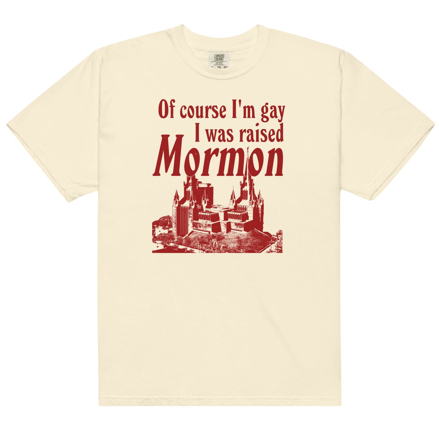 I Was Raised Mormon Unisex t-shirt