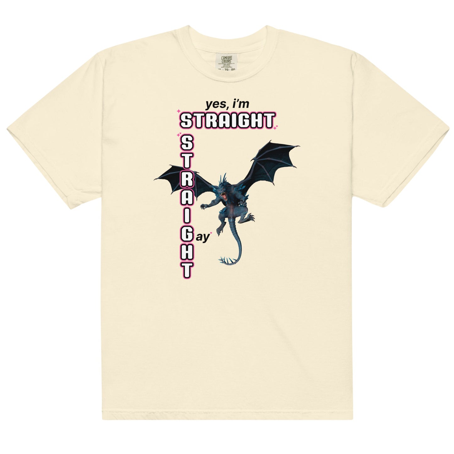 Yes I'm STRAIGHT (Gay) Unisex t-shirt