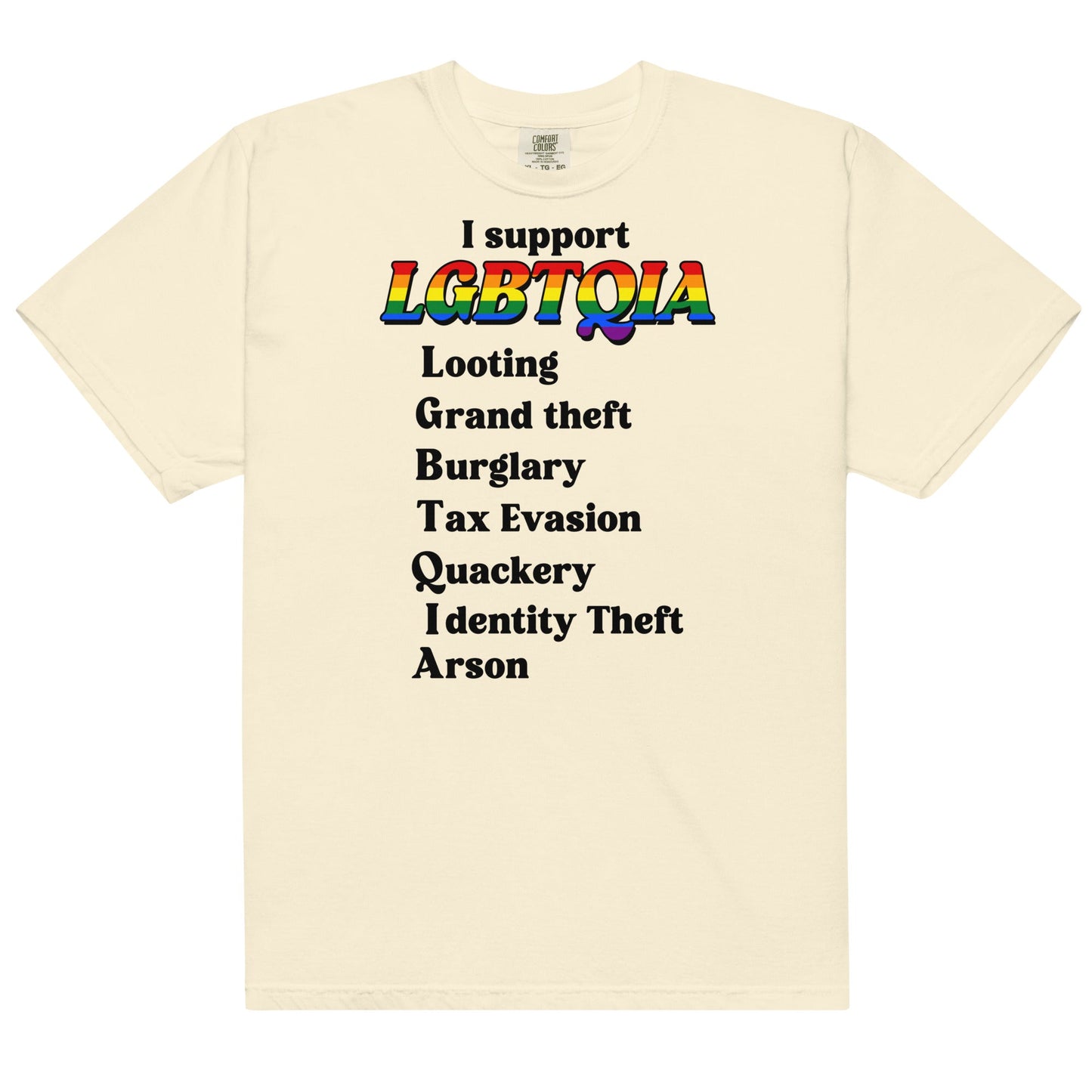 I Support LGBTQIA Unisex t-shirt