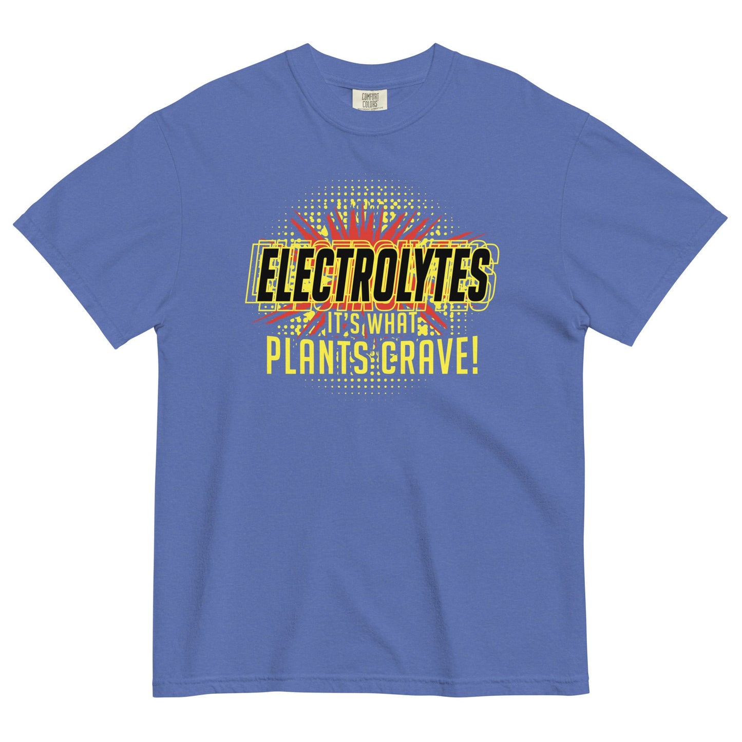 Electrolytes, It's What Plants Crave! Men's Relaxed Fit Tee