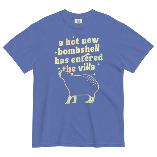 A Hot New Bombshell Has Entered The Villa Men's Relaxed Fit Tee