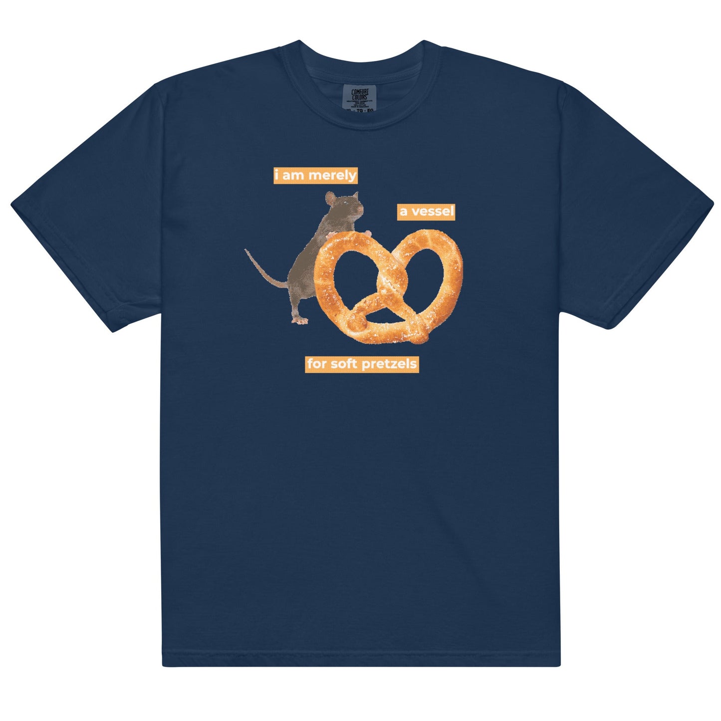 Vessel for Soft Pretzels Unisex t-shirt