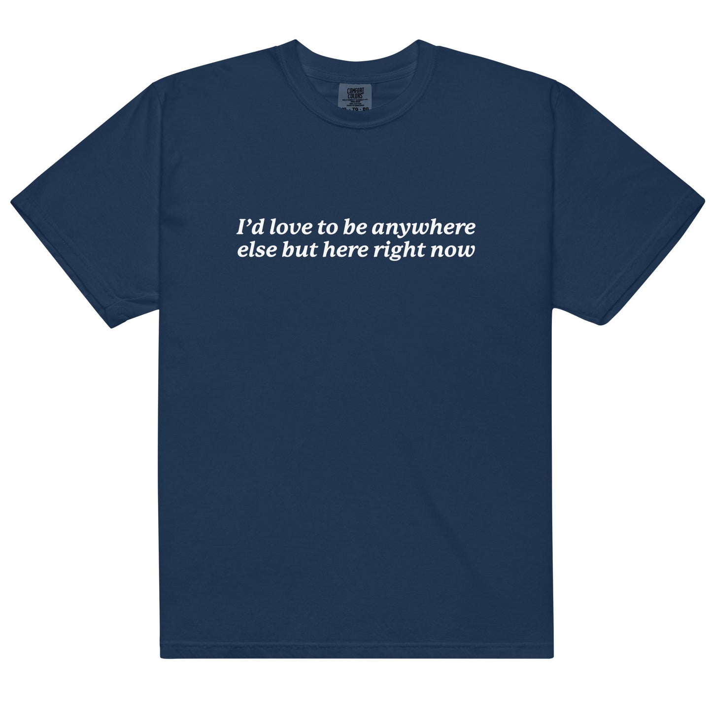 Anywhere Else But Here Unisex t-shirt