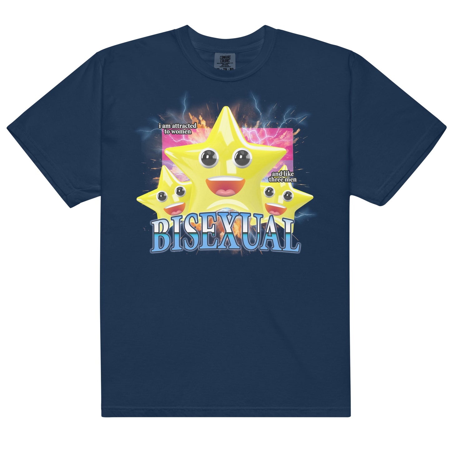 Hardcore Bisexual Unisex t-shirt