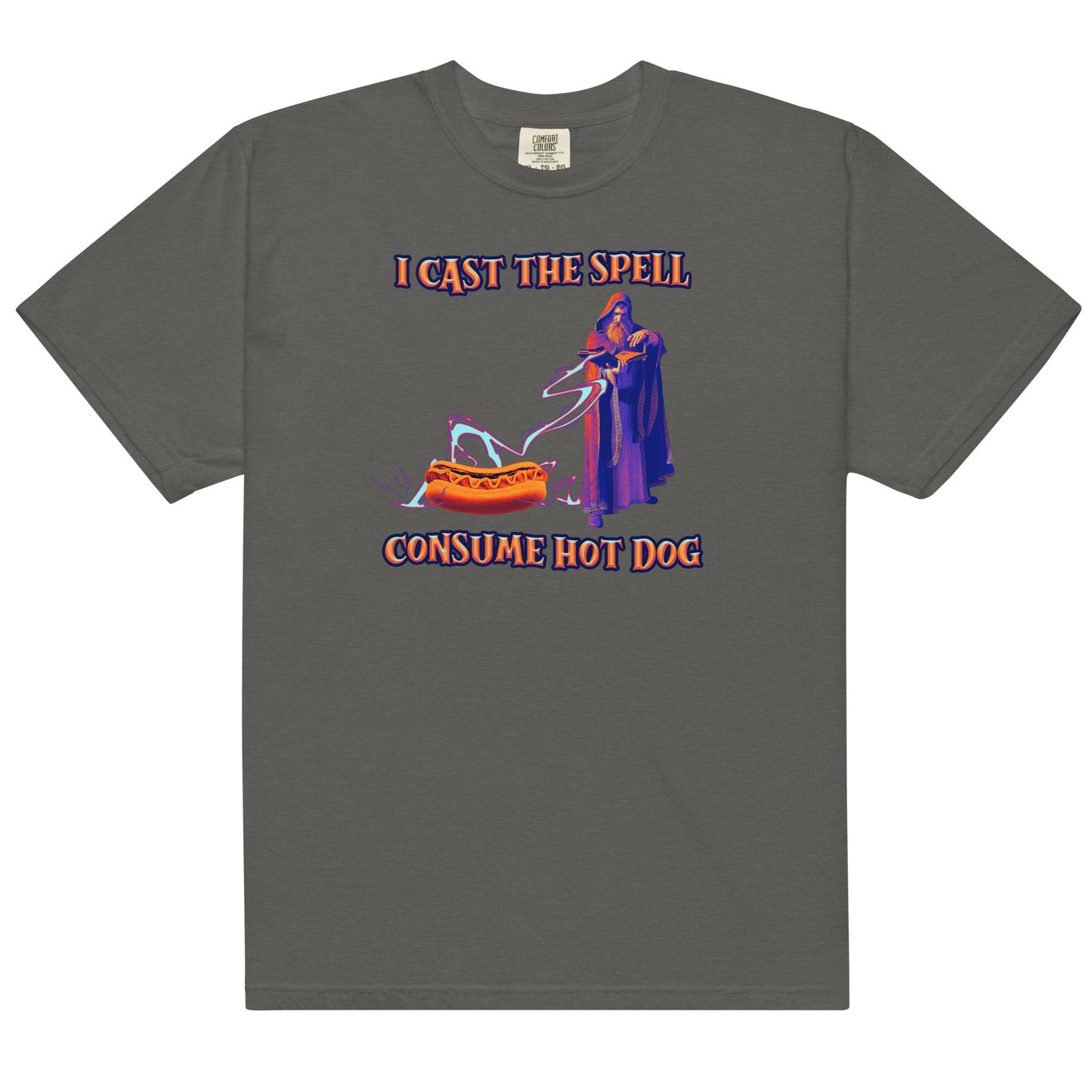 I Cast the Spell Consume Hot Dog Unisex t-shirt