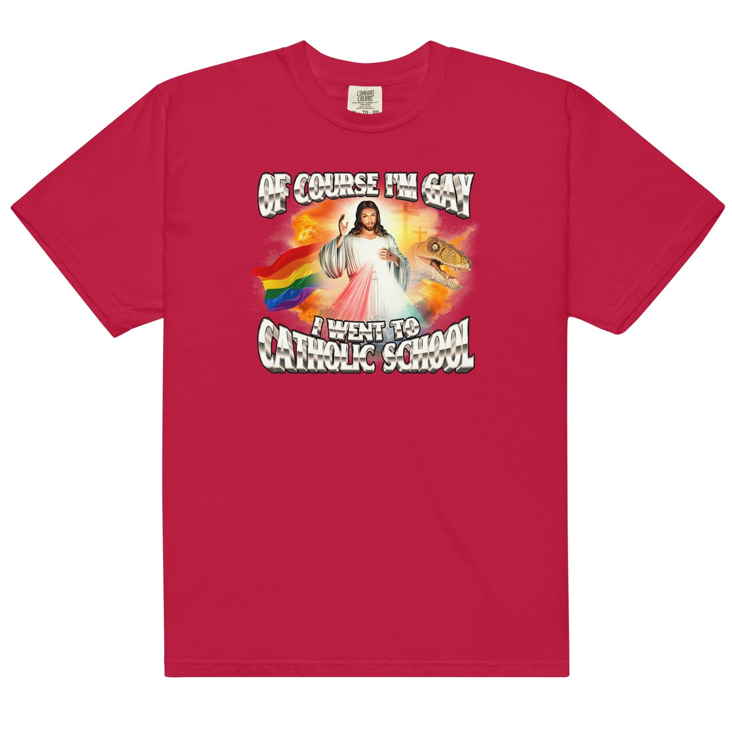 I Went to Catholic School (Hardcore) Unisex t-shirt
