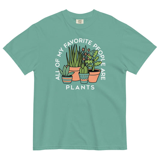 All Of My Favorite People Are Plants Men's Relaxed Fit Tee
