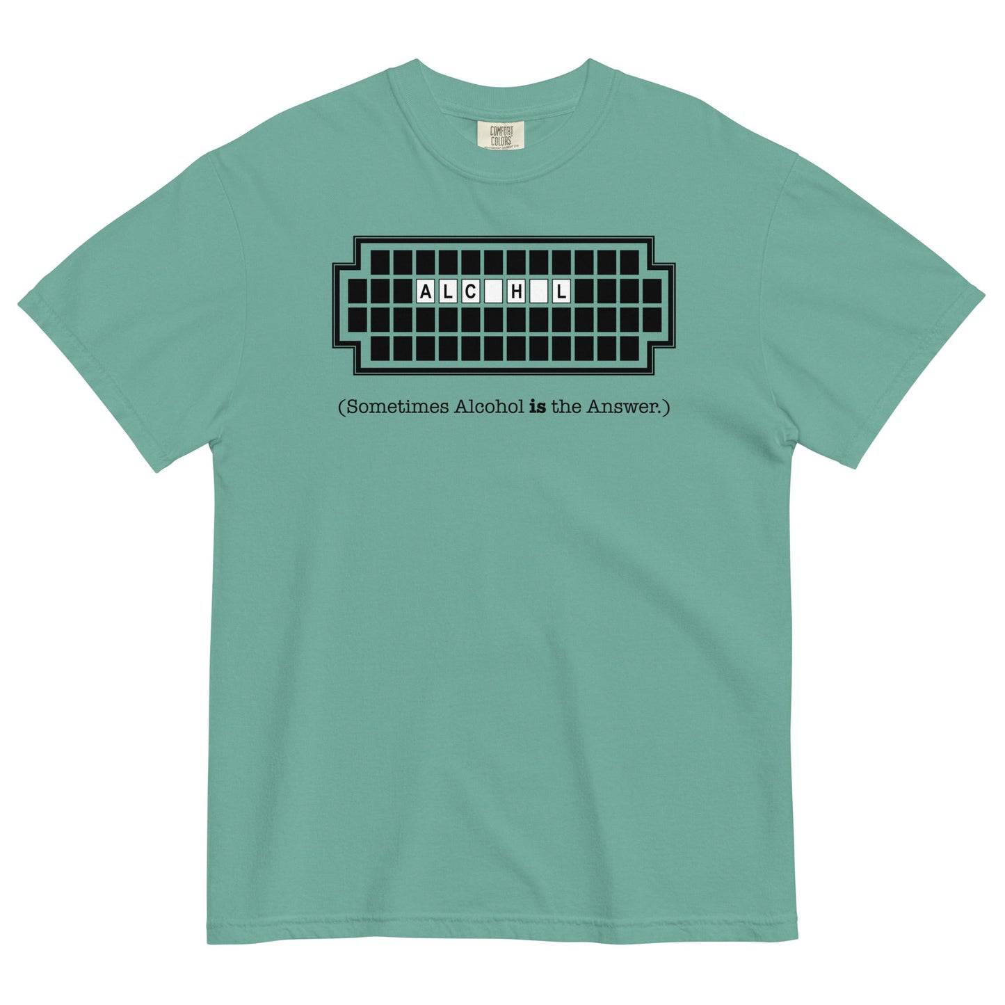 Alcohol Is The Answer Men's Relaxed Fit Tee