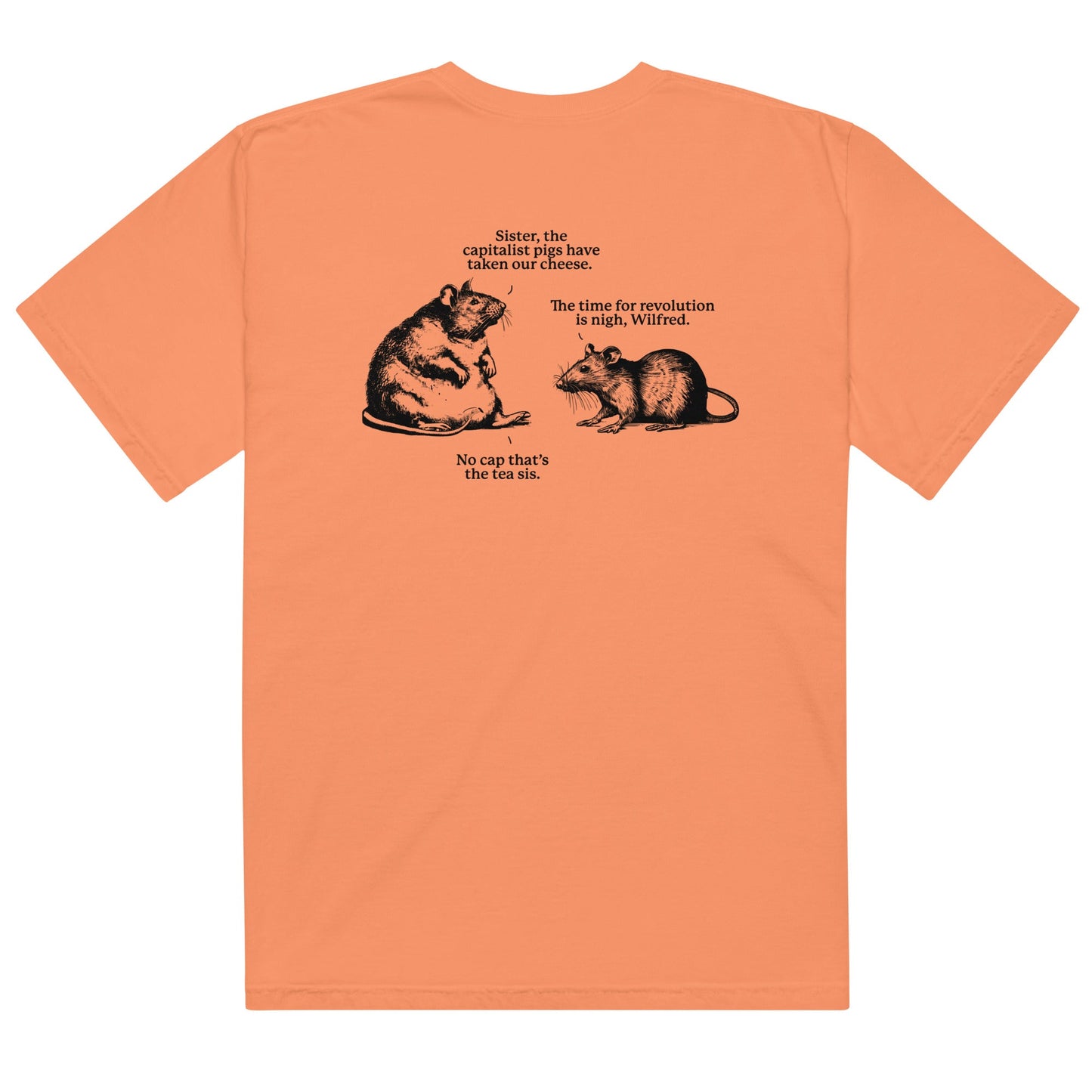 Wilfred and his Sister (Front & Back) Unisex t-shirt