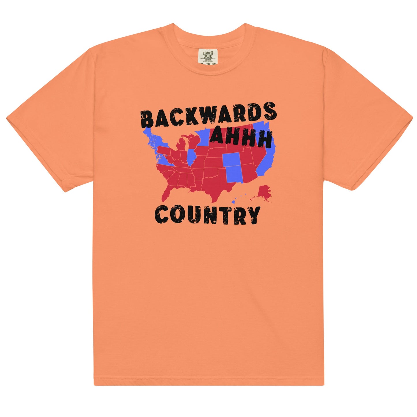 Backwards Ahhh Country Unisex t-shirt