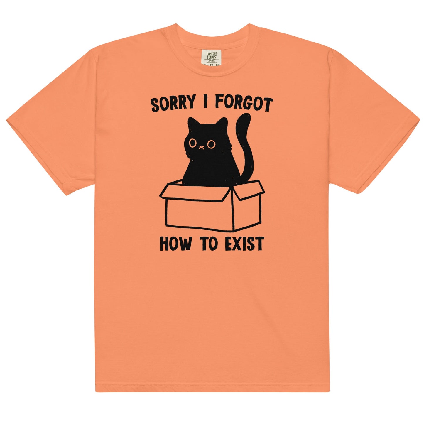I Forgot How to Exist Unisex t-shirt
