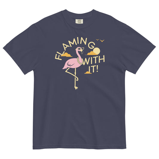 Flamingo With It Men's Relaxed Fit Tee
