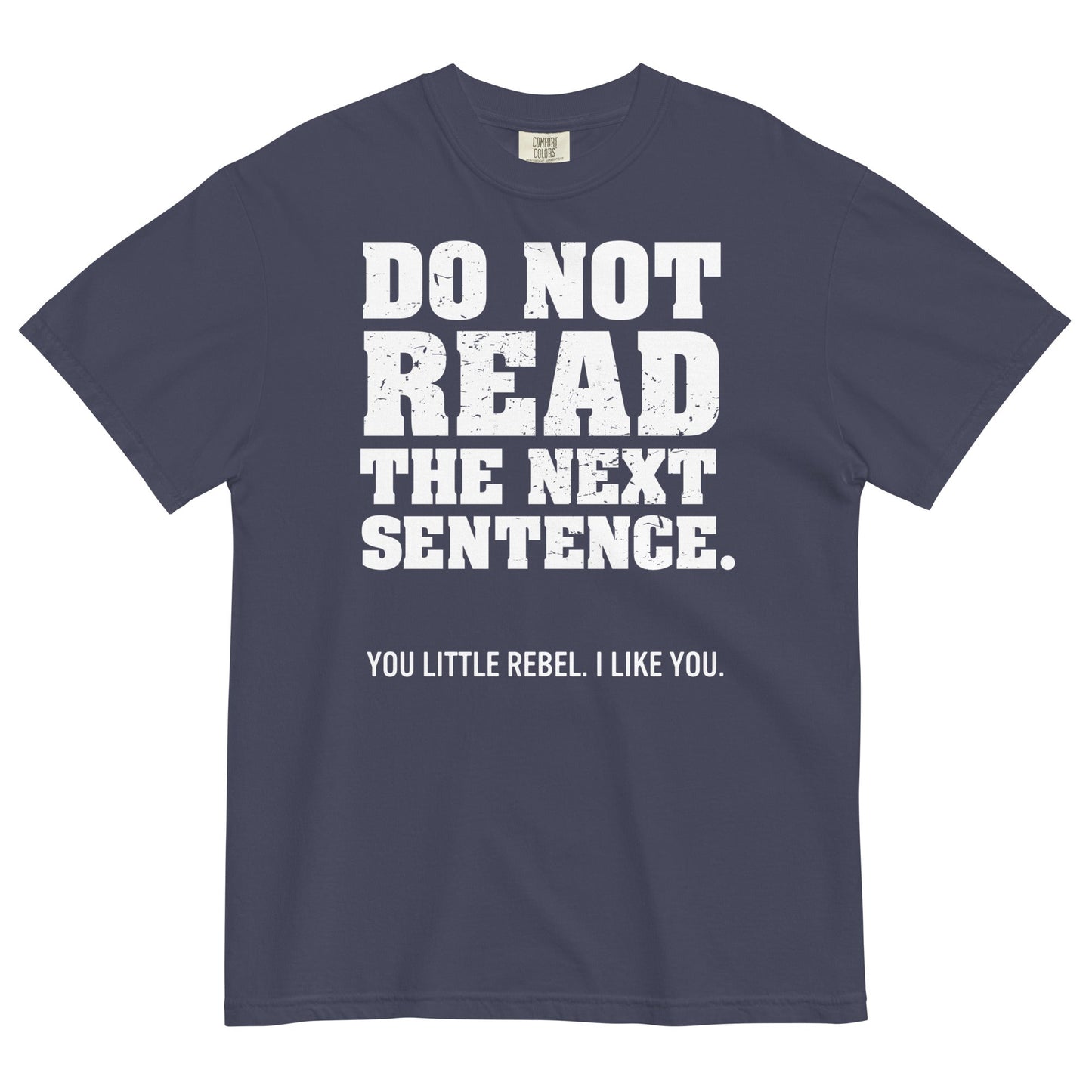 Do Not Read The Next Sentence. Men's Relaxed Fit Tee