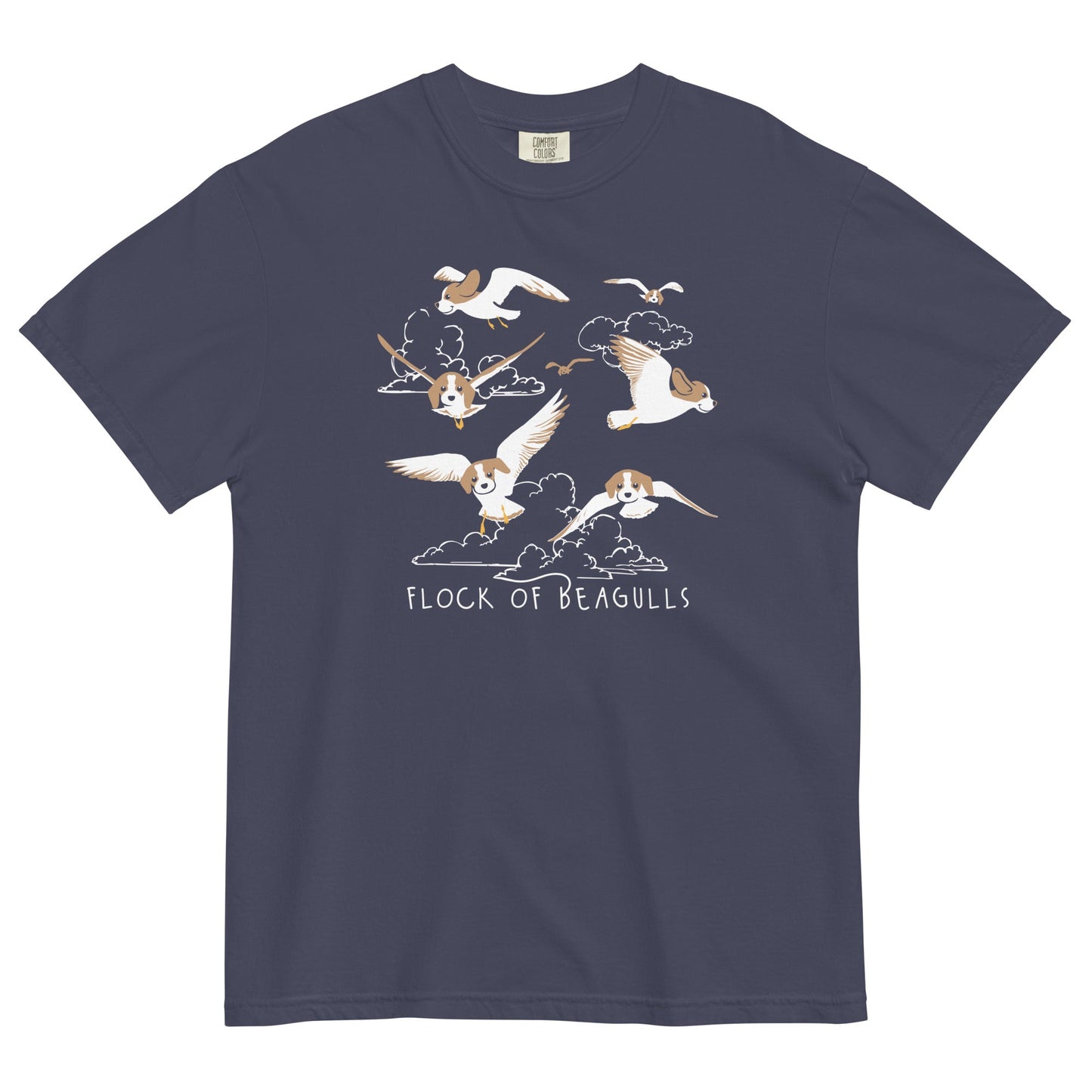 Flock Of Beagulls Men's Relaxed Fit Tee