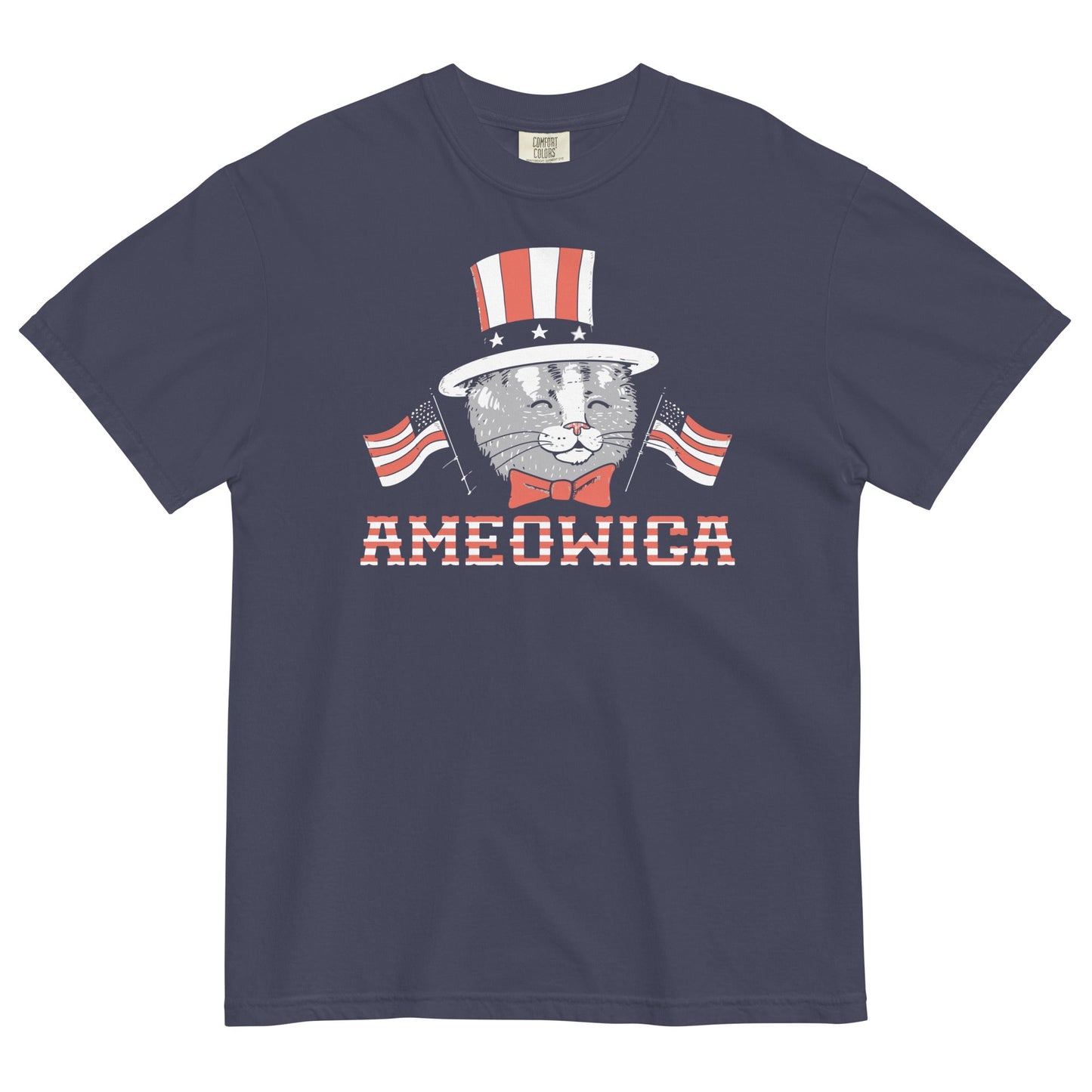 Ameowica Men's Relaxed Fit Tee