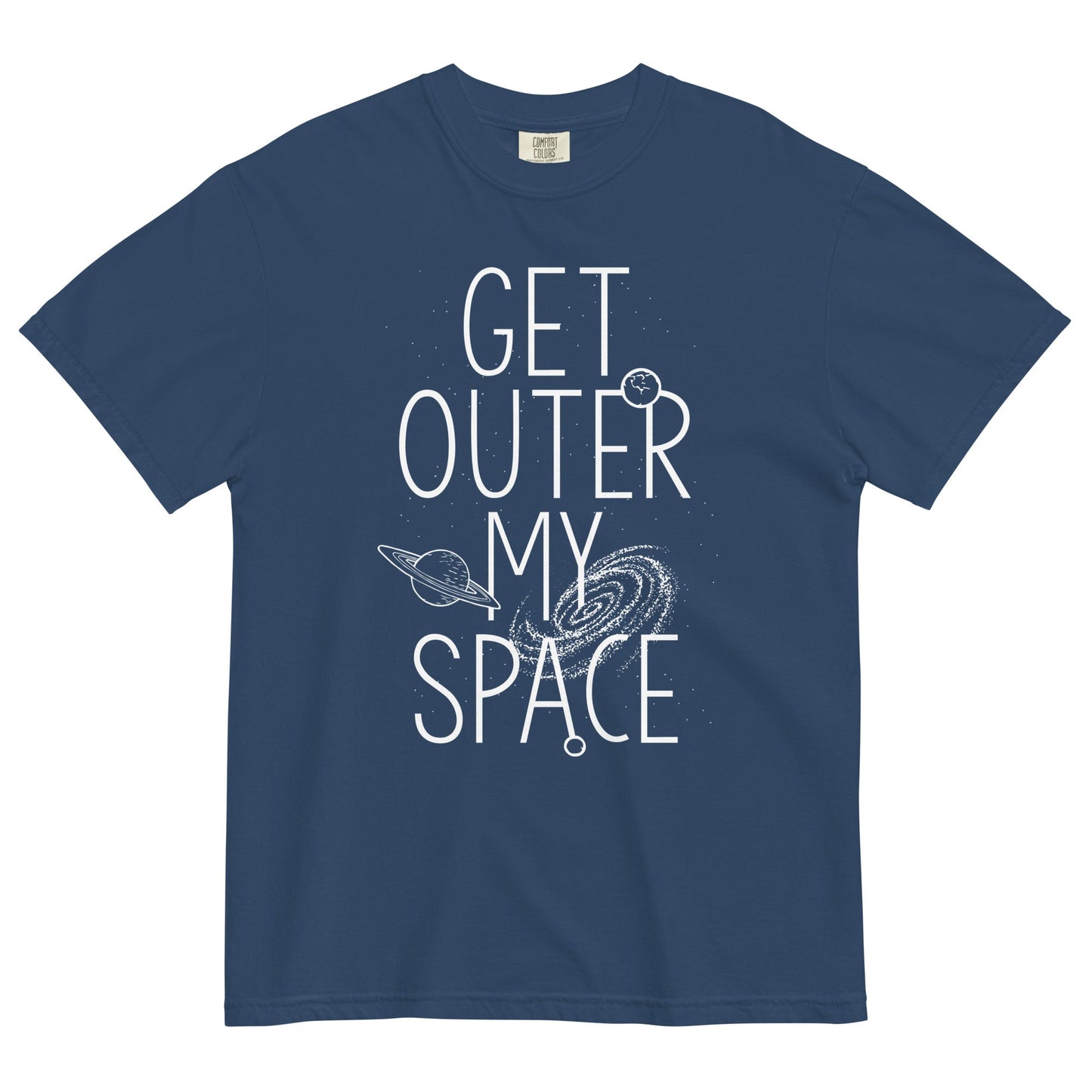 Get Outer My Space Men's Relaxed Fit Tee