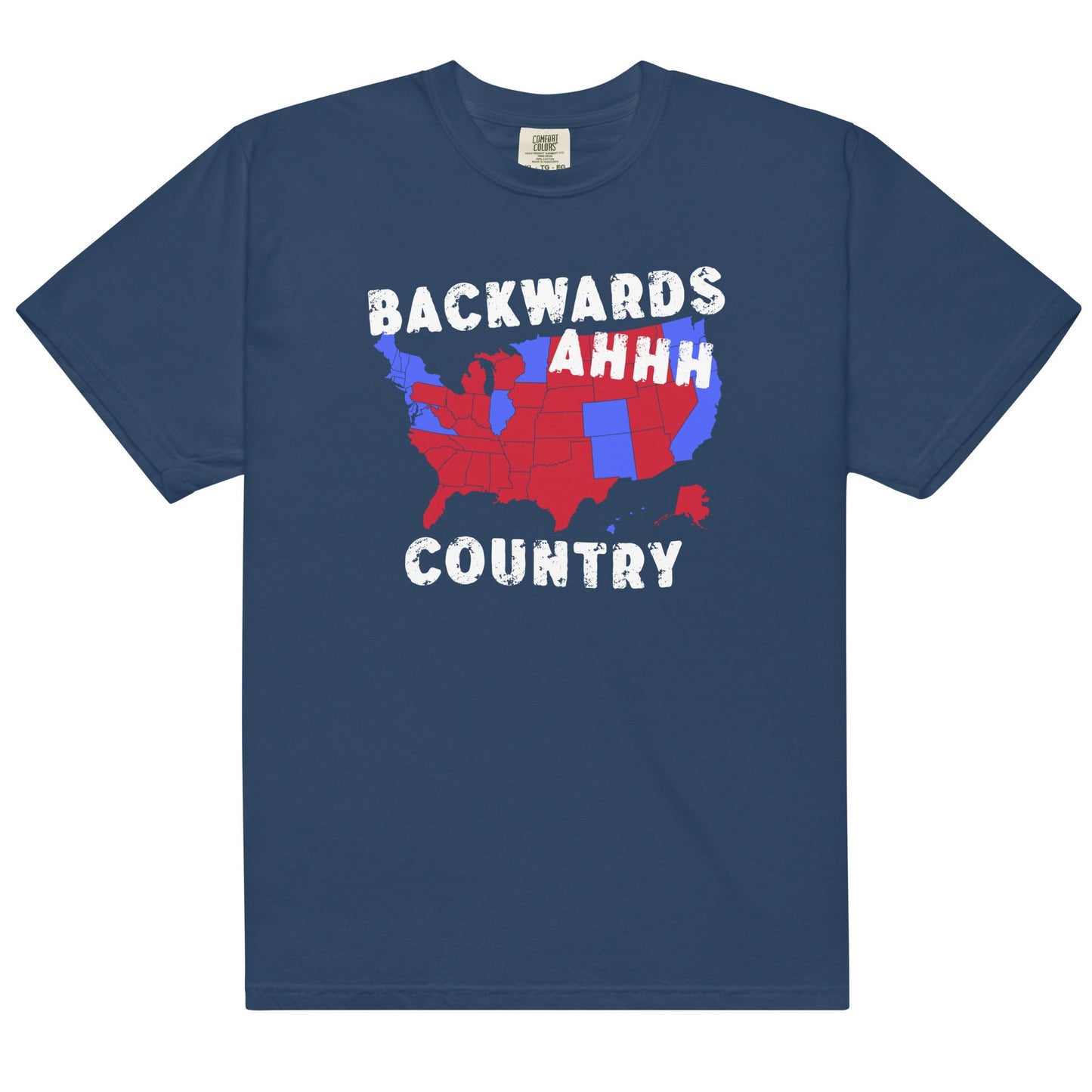 Backwards Ahhh Country Unisex t-shirt