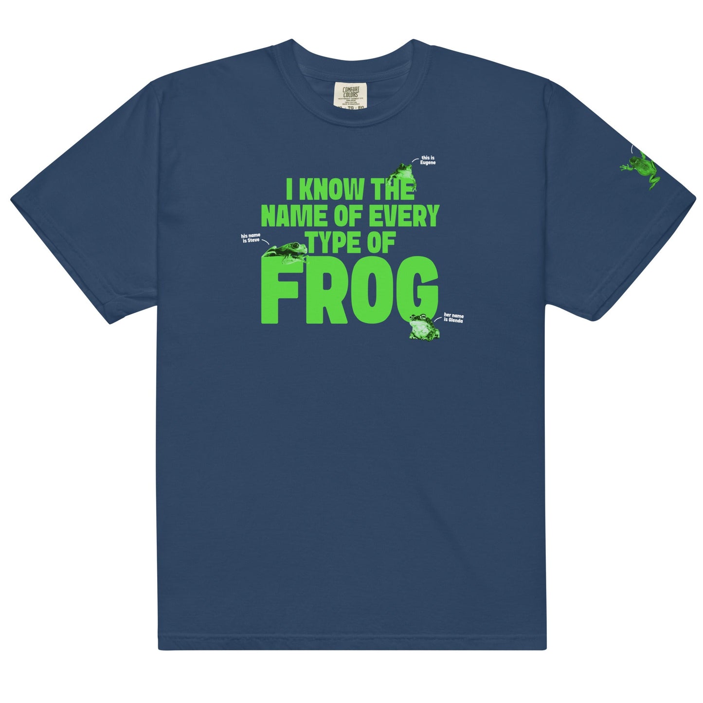 Name of Every Type of Frog Unisex t-shirt (Exclusive)
