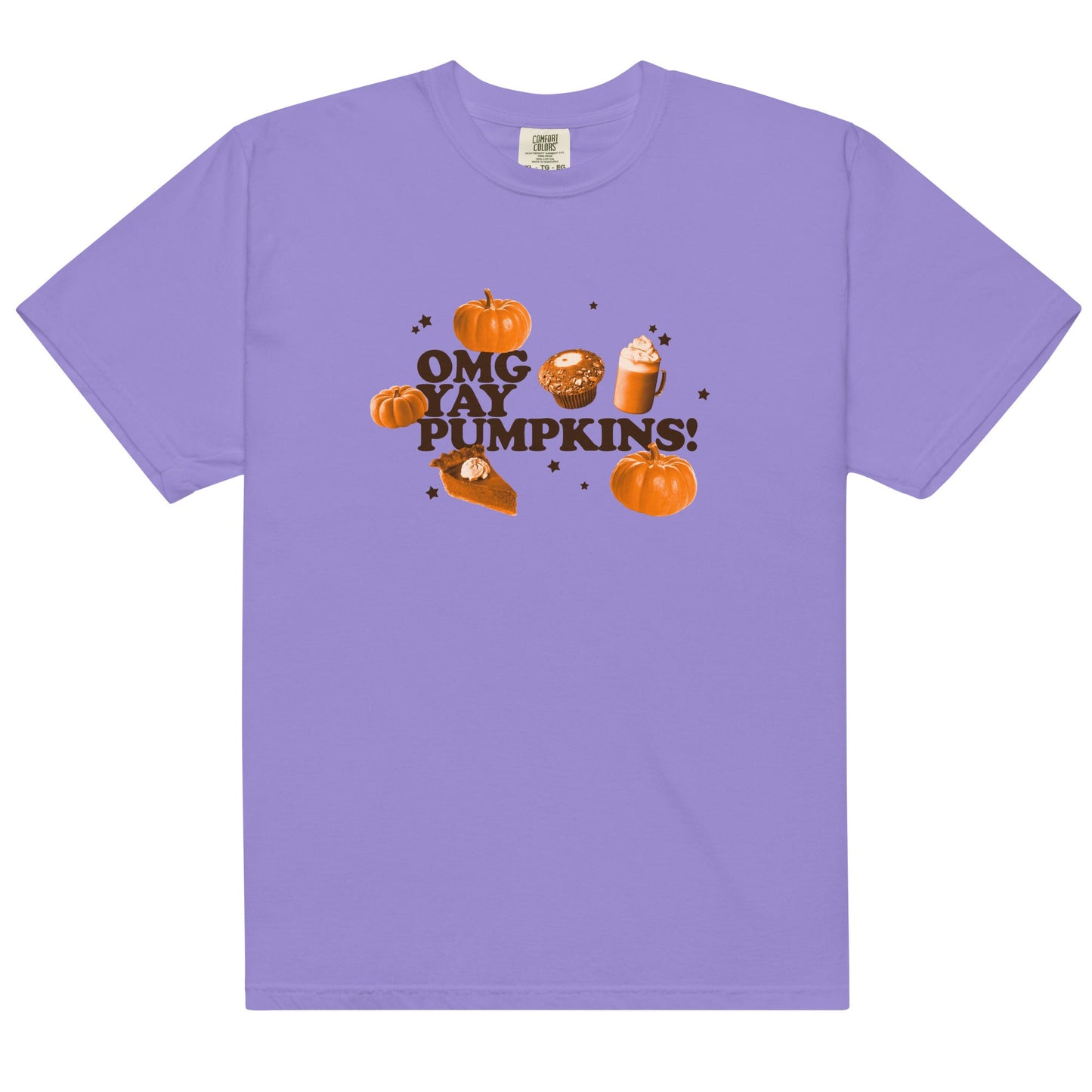 OMG YAY PUMPKINS Unisex t-shirt