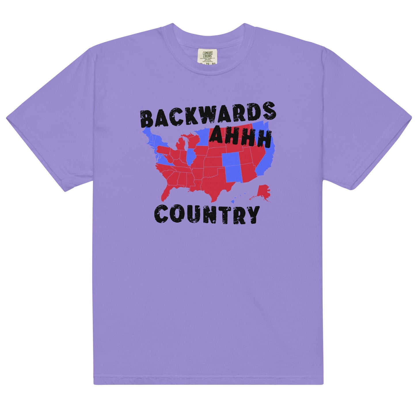 Backwards Ahhh Country Unisex t-shirt
