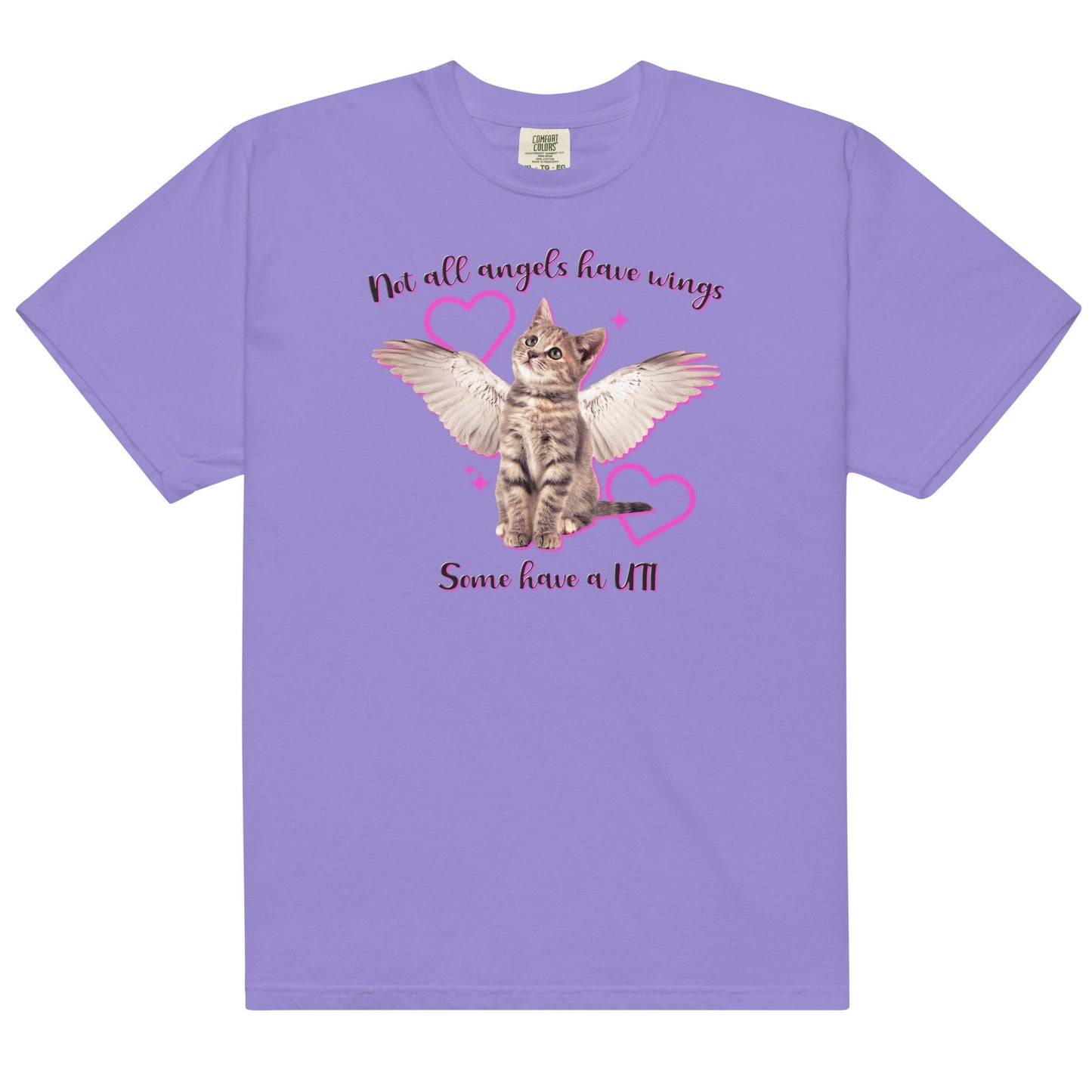 Some Angels Have UTIs Unisex t-shirt