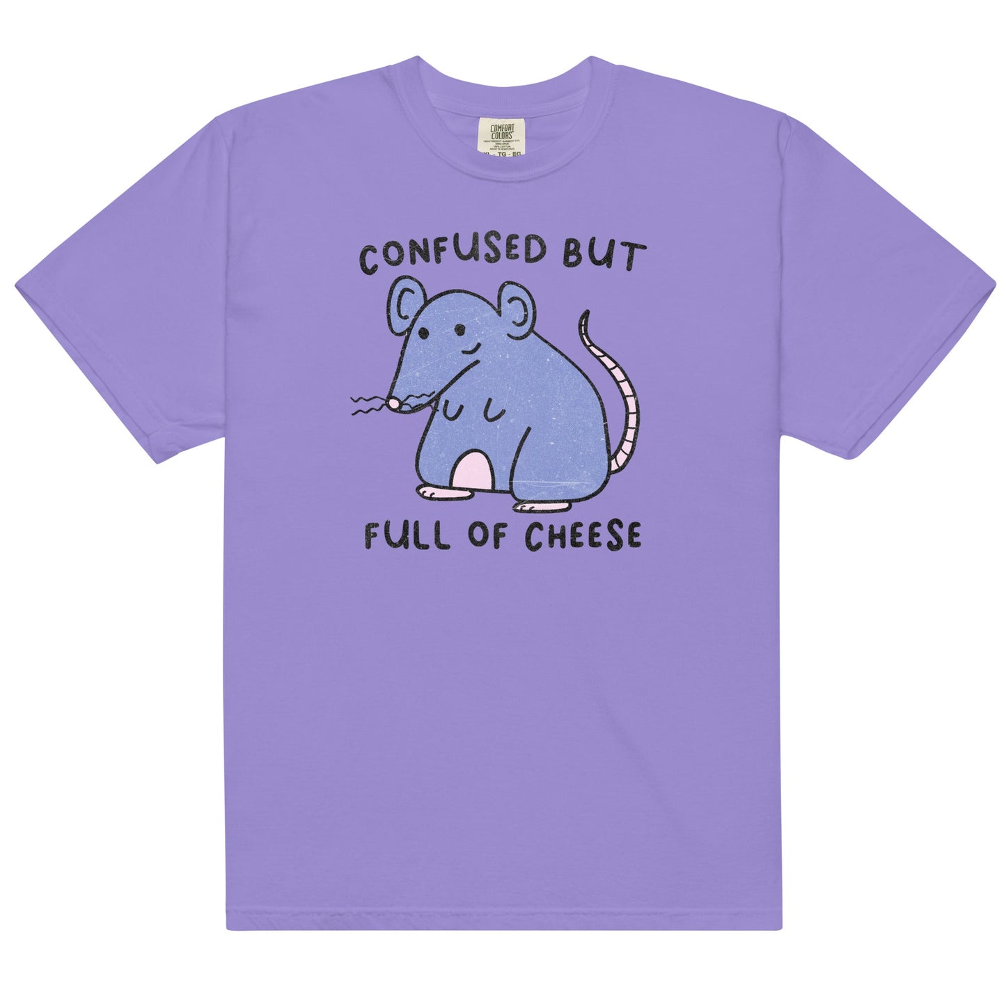 Confused But Full of Cheese Unisex t-shirt