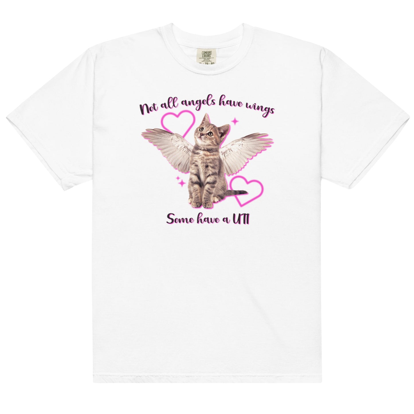 Some Angels Have UTIs Unisex t-shirt