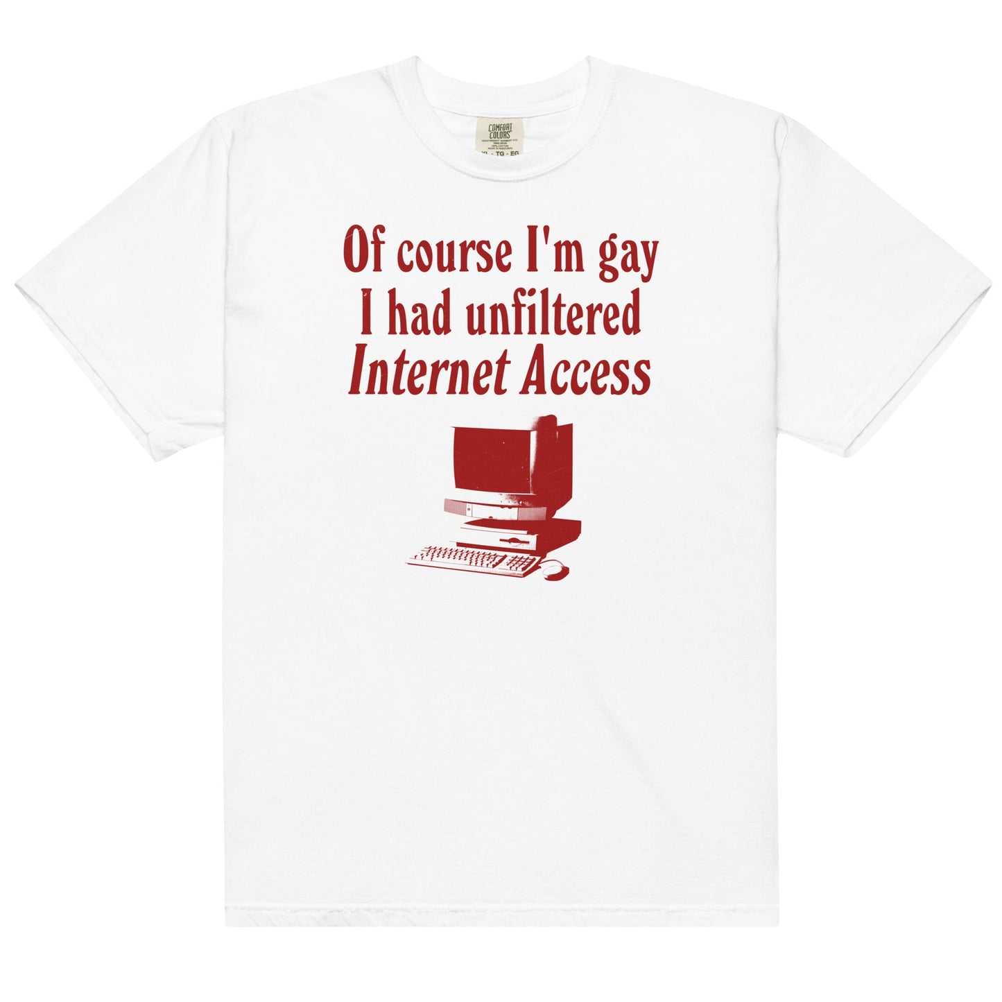 Unfiltered Internet Access Unisex t-shirt