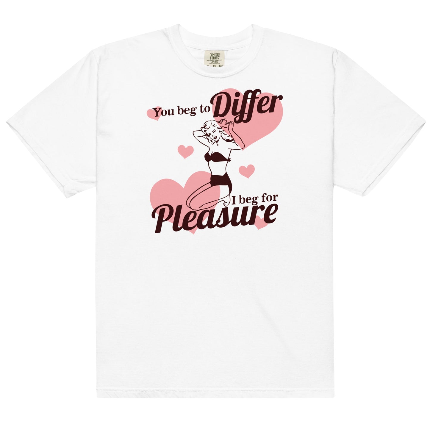 Beg for Pleasure Unisex t-shirt
