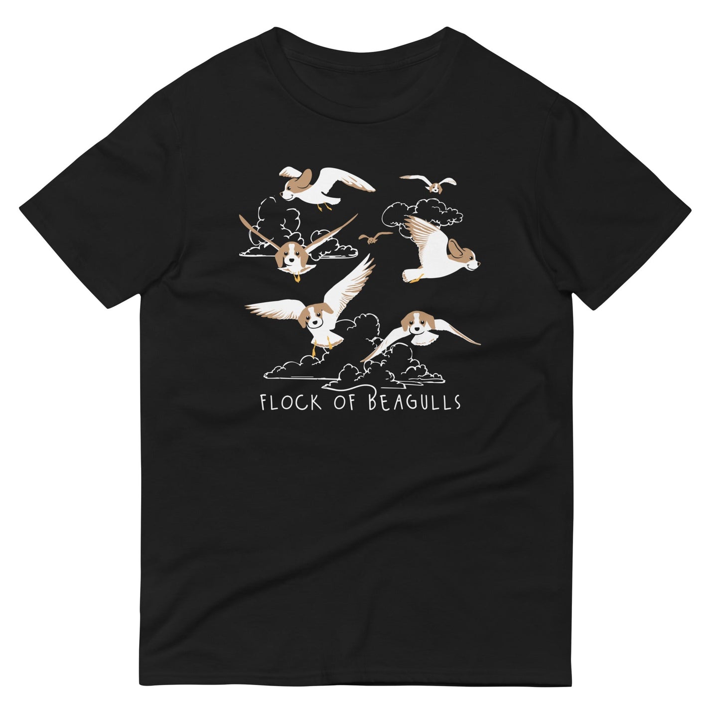 Flock Of Beagulls Men's Signature Tee