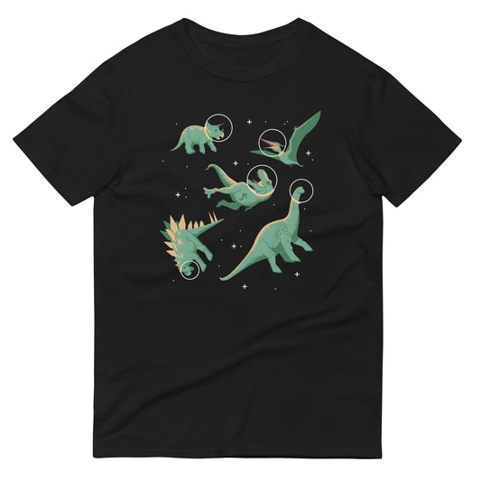 Dinos In Space Men's Signature Tee