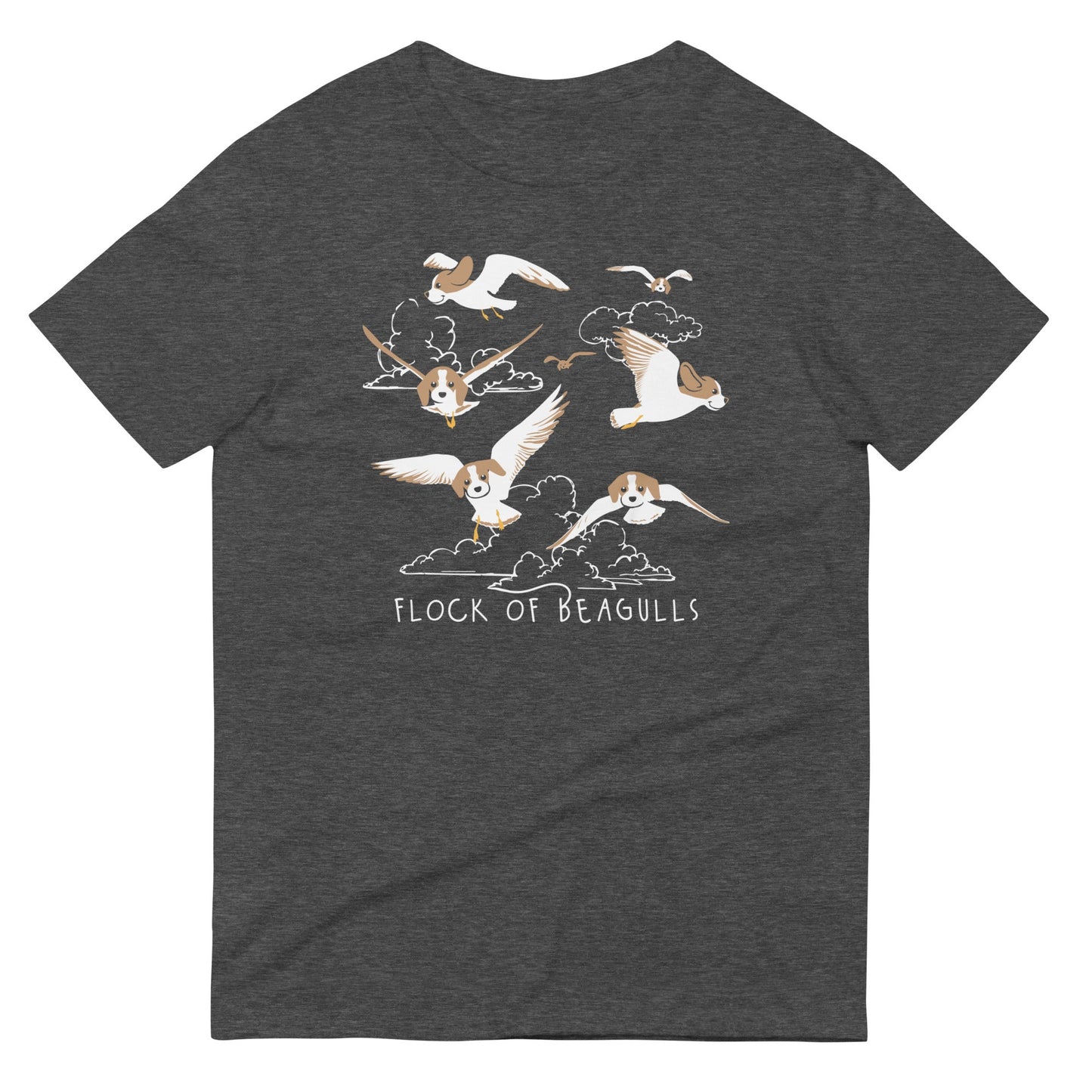 Flock Of Beagulls Men's Signature Tee