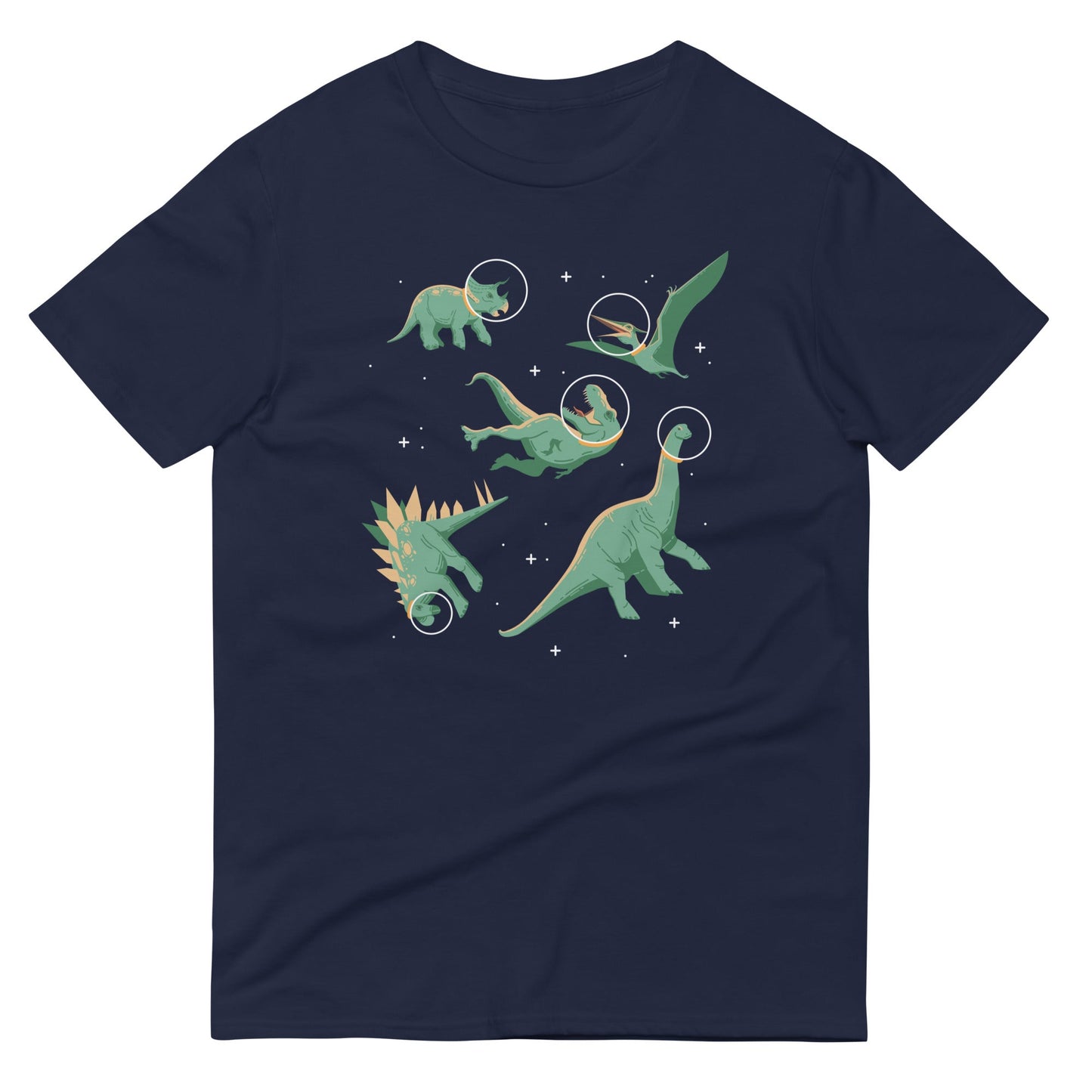 Dinos In Space Men's Signature Tee