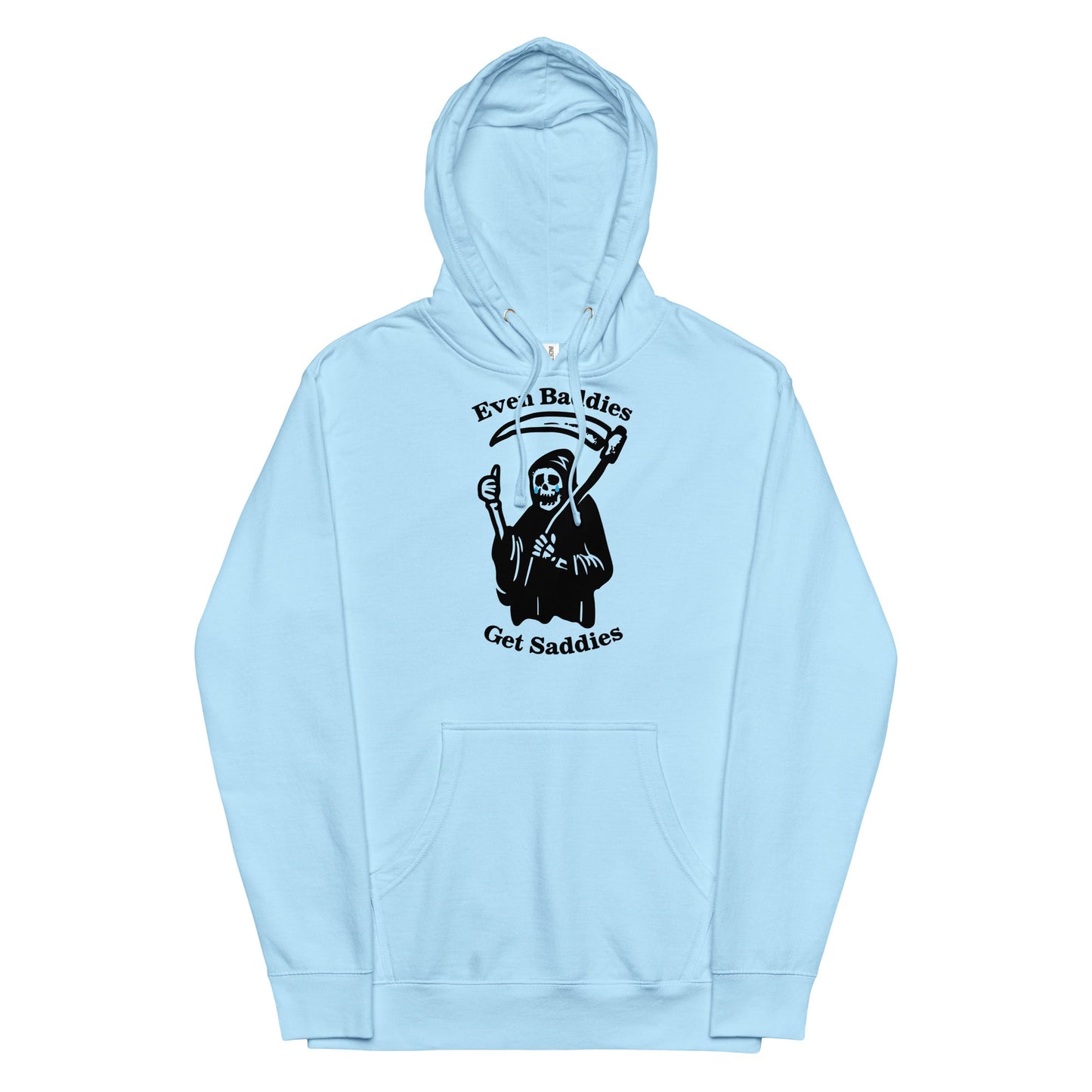 Even Baddies Get Saddies Unisex hoodie