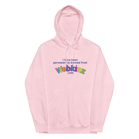 Banned from Webkinz.com Unisex hoodie