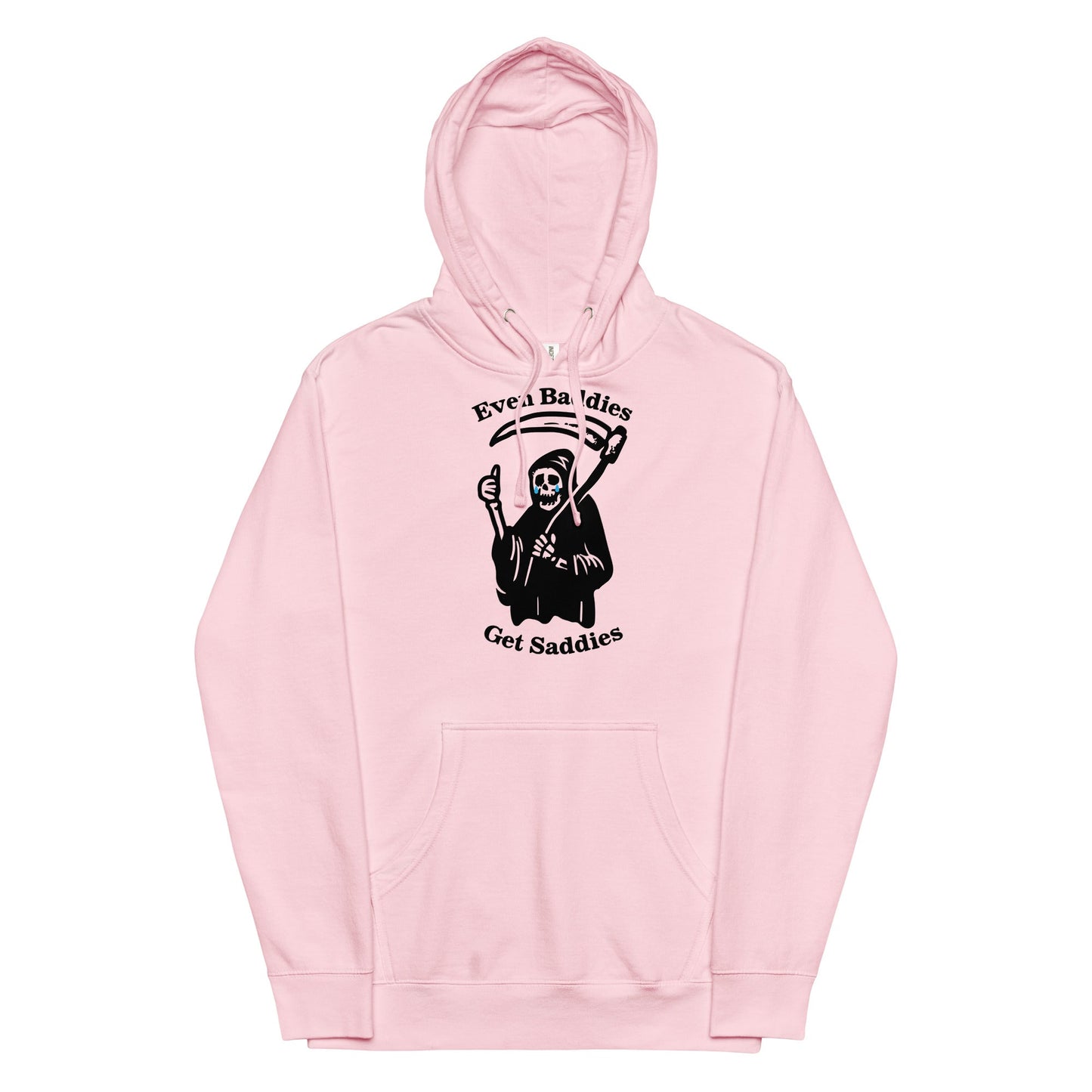 Even Baddies Get Saddies Unisex hoodie