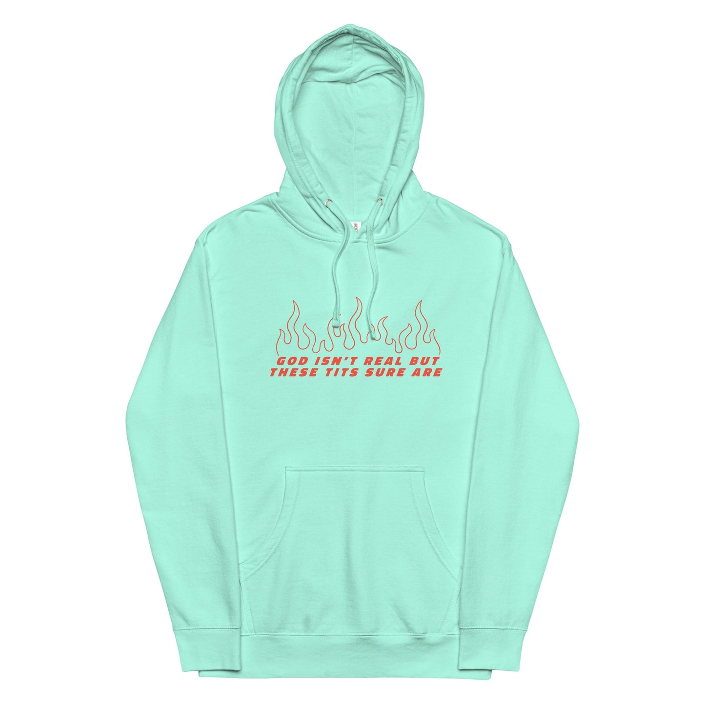 God Isn't Real But These Tits Are Unisex hoodie