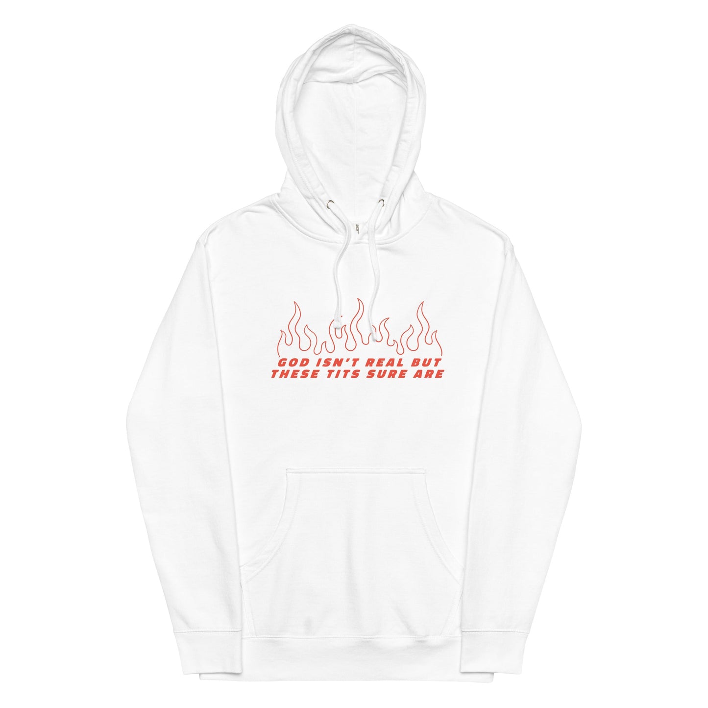 God Isn't Real But These Tits Are Unisex hoodie