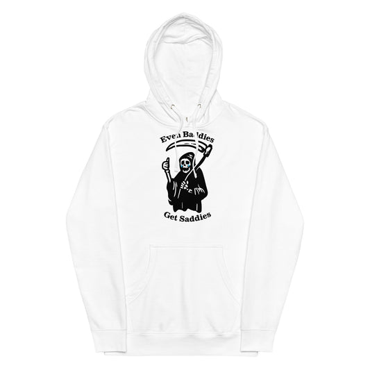 Even Baddies Get Saddies Unisex hoodie