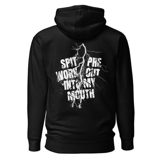 Spit Pre Workout Into My Mouth (Back) Unisex Hoodie