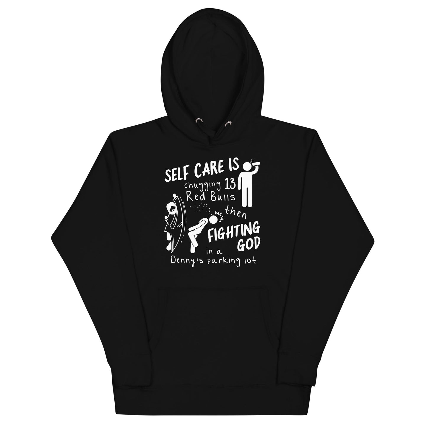 Self Care is Fighting God Unisex Hoodie
